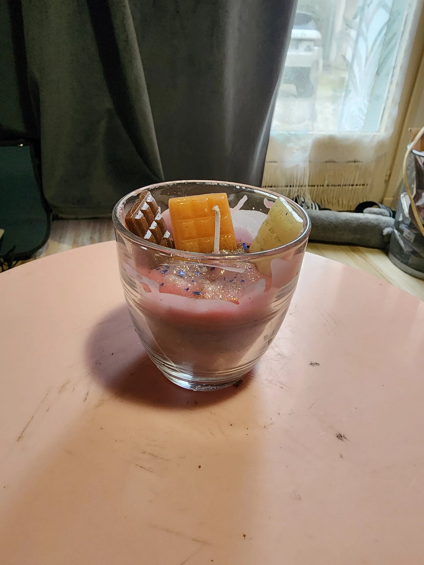 Bougie gourmande artisanale–Chocolat & douceur sucrée Tiffany'sCrea