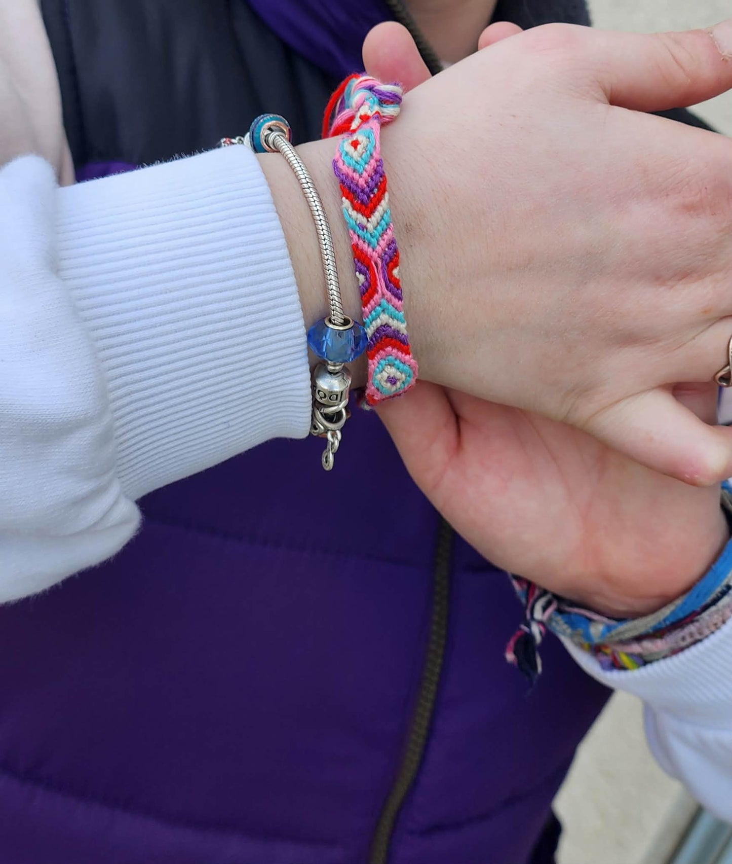 Bracelet brésilien Chevron & Losange