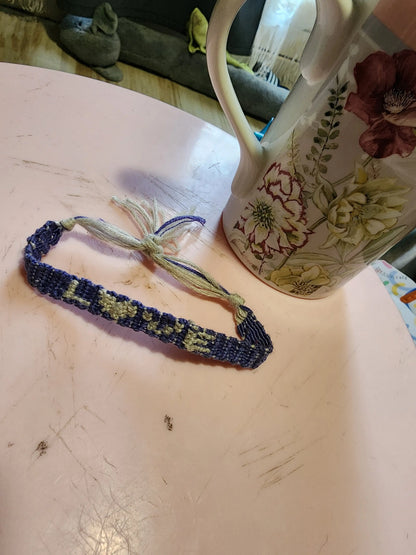 Bracelet brésilien prénom - Love - Tiffany'sCrea