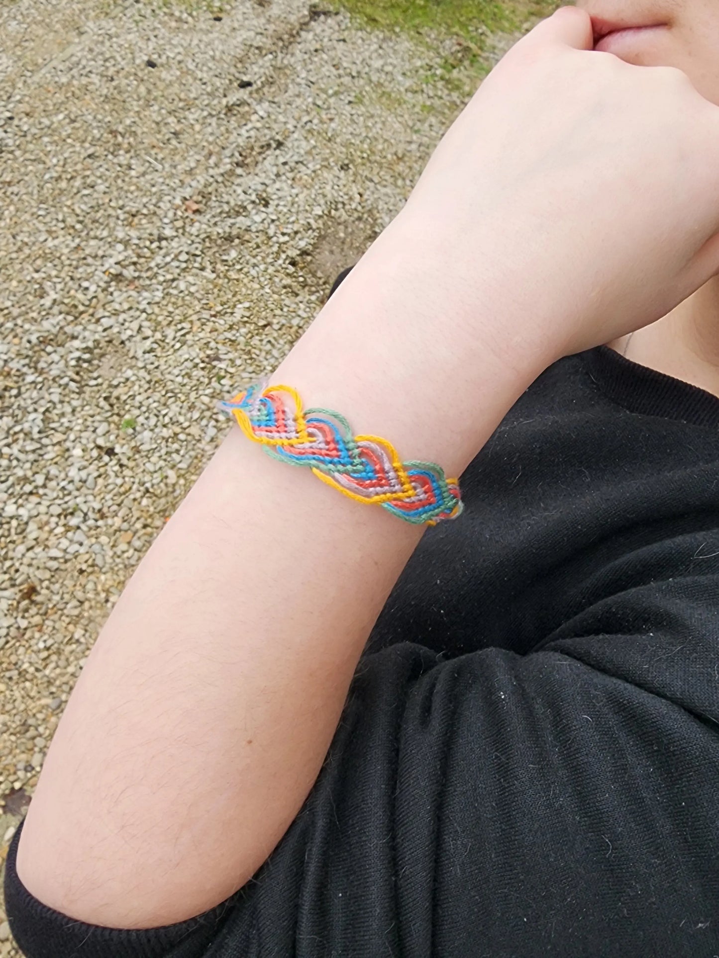 Bracelet brésilien feuille - Tiffany'sCrea