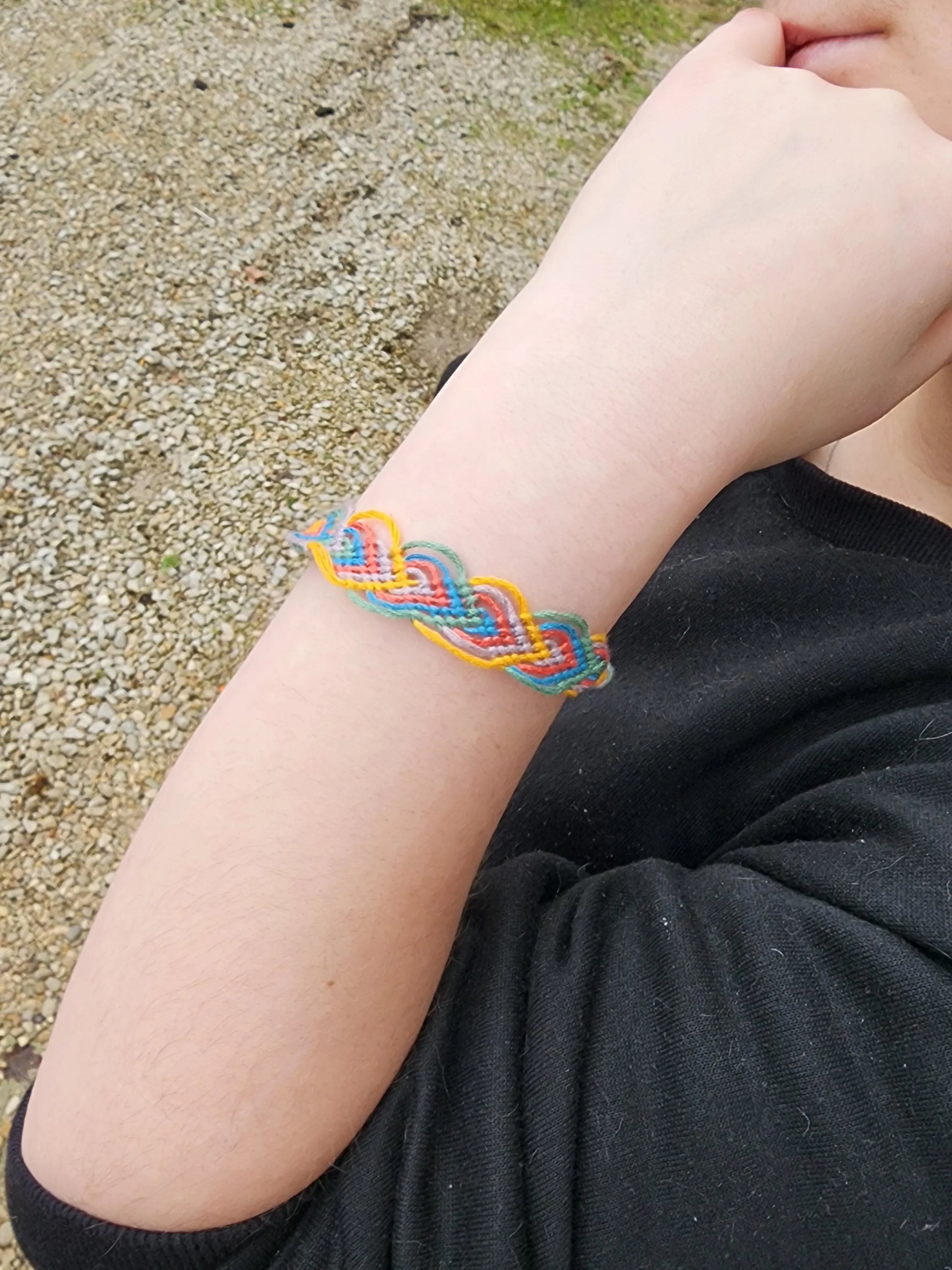 Bracelet brésilien feuille - Tiffany'sCrea