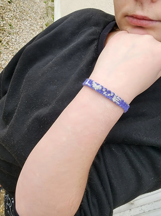 Bracelet brésilien prénom - Love - Tiffany'sCrea